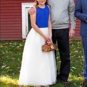 Bill Levkoff horizon blue girls’ dress